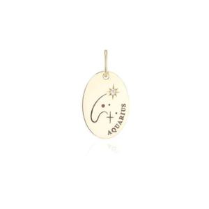 [로이드]L-Diamond 마이스텔라 별자리 코인 14k 펜던트 LPF23001D
