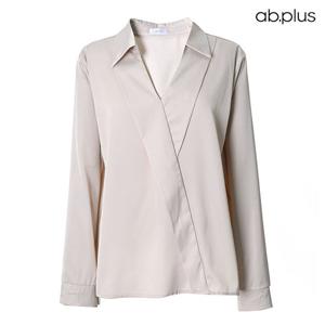 [ab.plus] 클래식 셔츠 카라 블라우스 (LSX5MB82A)
