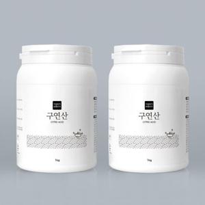 가성비가 브랜드다 구연산 다목적세제 1KG x 2개(용기)