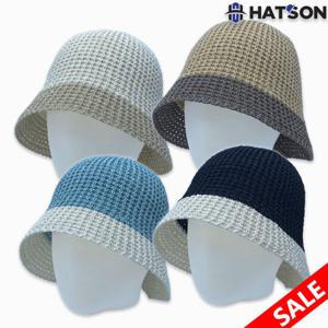 [햇츠온]여성 여름 데일리 페이퍼 밀짚 벙거지 버킷햇 H32-304