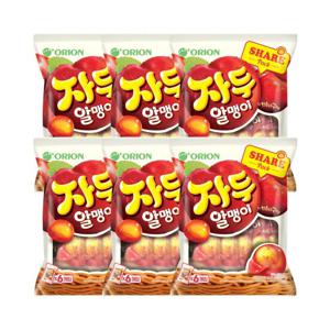 오리온 자두 알맹이 216g (36gx6봉입) x6개