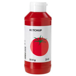 이케아 KETCHUP 셋슈프 토마토 케첩 500g 핫도그 소스 케찹
