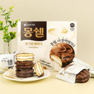 롯데제과 몽쉘 생크림케이크 오리지널 408g