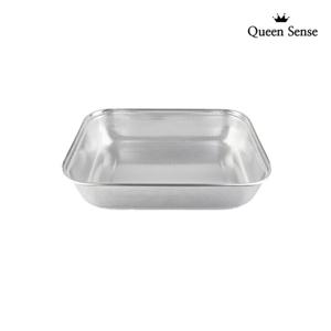 퀸센스 사각 펀칭볼 35cm (35 x 26.5 x 7.5cm) 채반 스텐 타공