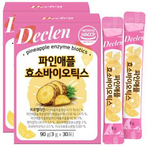 디클렌 파인애플 효소바이오틱스 3g x 30포 2박스