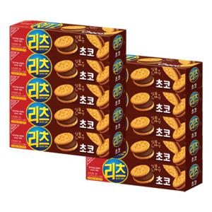동서식품 리츠 크래커 초코 77g x10+랜덤 1개