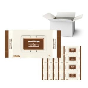 프리미엄 베비랑 더 화이트 물티슈 70매/캡형 1박스 (520g x 20