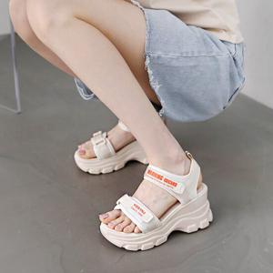[할리샵] (522Z1) 매력적 웨지 샌들 7cm