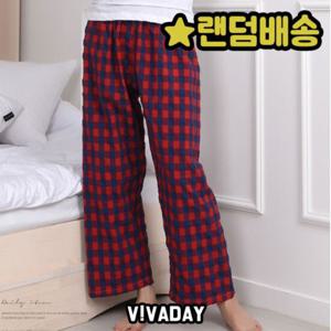 VIVADAY-SC226 CP체크 9부 파자마