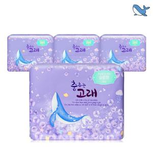 춤추는고래 오버나이트 18P X 4팩 (72매)