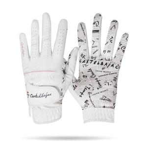 까스텔바작 여성 넌슬립패드 양손 골프장갑 1매 CS5GL202