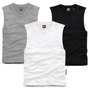 [칼카니] 여름 순면30수 라운드/V넥 나시(M-3XL)