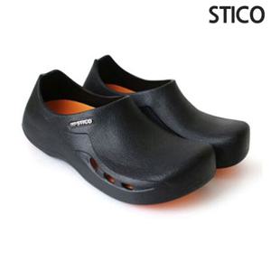 스티코 미끄럼방지 조리화 NEC-03H 블랙