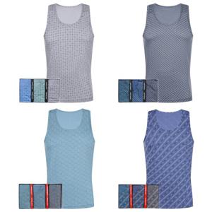 남자면런닝 남성 순면 런닝구 메리야스 유색 민소매런닝 3매입