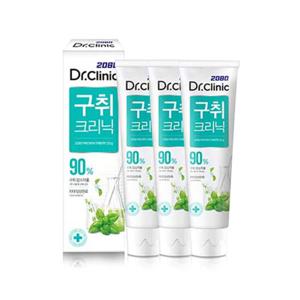 [2080] 닥터크리닉 구취치약 120g 3입