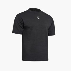 [스파이더] 공용 액티브라이프 숏 슬리브 티셔츠 SPHFCNRS111UBLK