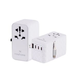 여행용 멀티어댑터 GaN PPS USB 5포트 GAN PD 85W 파우치 증정