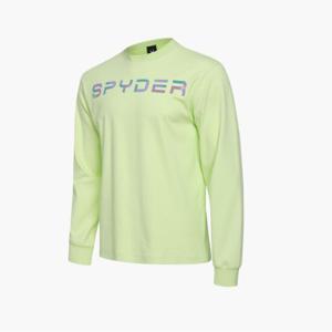[스파이더] 공용 레터링 로고 롱 슬리브리스 SPHPCNRL306ULIM