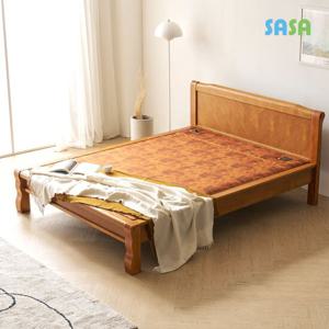 사사가구 뉴라이프 원목 황토볼 퀸 흙침대/Q