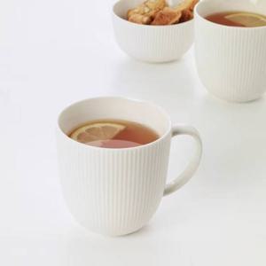 이케아 오판틀릭트 머그컵 310ml 화이트 9cm