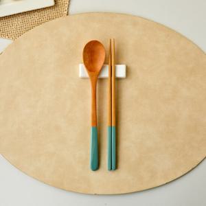 [모던하우스] 내추럴 한입에 쏙 컬러 수저세트 그린