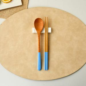 [모던하우스] 내추럴 한입에 쏙 컬러 수저세트 블루