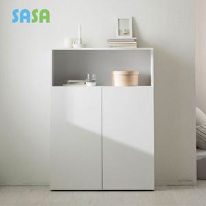 사사가구 피오라 800 높은 거실장 선반수납장