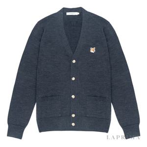 라프리마 메종키츠네 폭스헤드 패치 가디건 GU00542-KT1036-H190