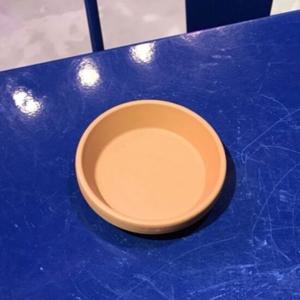 황토빛 토분화분받침 독일산(내경75/외경100mm)