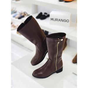 머랭고 세이브존04 소가죽 겨울 미들털부츠 3cm /mw21w20l mw21w20l
