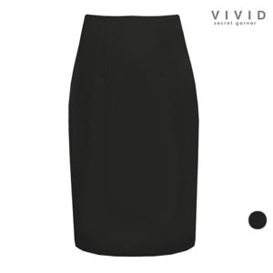 여성 심플 H라인 정장 스커트