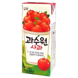 [남양유업] 과수원 사과 190ml x 72팩