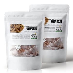 늘해찬 볶은  맥문동차 전통차 삼각티백 대용량 100티백