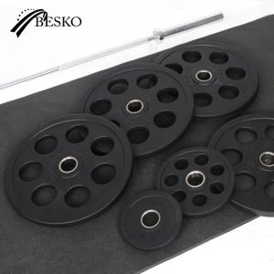 베스코 7홀 중량원판 105kg SET 바벨 헬스 벤치프레스