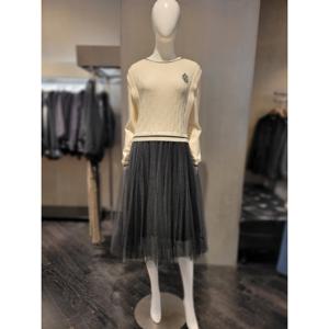 [페이지플린]니트배색 샤원피스(F3COP007A)