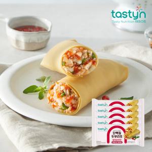 종근당건강 테이스틴 단백질 두부리또 칠리살사치킨 130g 5개입