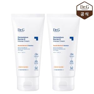 [2개] 닥터지 더모이스처 배리어D 인텐스 크림 100mL(+진정크림30mL+세럼10mL 증정)