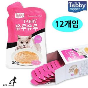 테비 쮸루쮸루 도미 30g (12개입) (1박스)