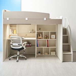 에보니아 허밍 벙커침대 SS 계단형 B세트 포켓10T매트포함 [수도