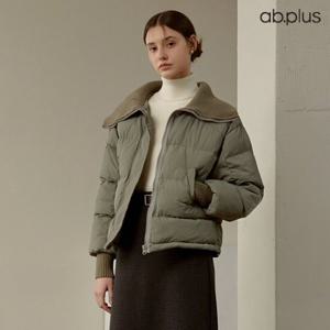 [ab.plus] 세일러 골지 배색 포인트 패딩 점퍼 (LSX4MU42A)