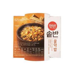 [CJ제일제당] 햇반 솥반 꿀약밥 210g 6개