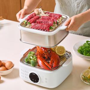 휴빅 스텐 전기찜기 계란찜기 계란삶는기계 스팀쿡 HB-1300W