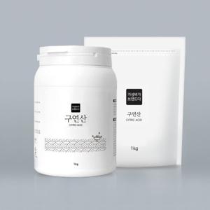 가성비가 브랜드다 구연산 다목적세제 용기1kg+리필1kg