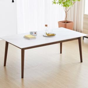 베스트리빙 스칸디 12T 사각형 통 세라믹 6인(1800) 낮은 식탁 테이블/식탁 단품