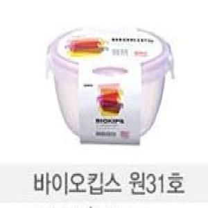 코멕스 트렌디한 바이오킵스 원형31호 투명용기 밀폐용 반찬통