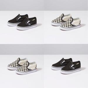 [VANS] 반스 남녀공용 토들러 코어클래식 Slip-on 슬립온 VN000EX8BLK VN000EX8BWW