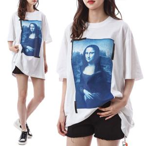 오프화이트 모나리자 티셔츠/OMAA038C 99JER002 0145