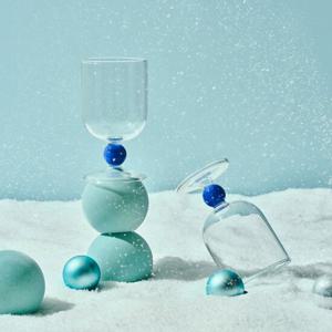 글라스락 윈터볼 고블렛 2P SET