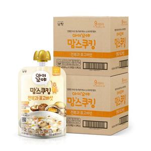 [남양유업]남양 아이꼬야 맘스쿠킹 이유식 100gx20개 전복표고 (9개월~)외 3종 택1