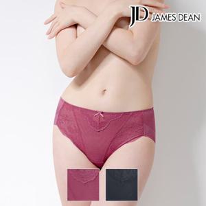 제임스딘 여성 작은꽃 랏셀레이스 미디 헴팬티 2매 JHWPZC41